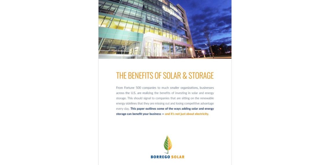 The Benefits of Solar & Energy Storage?